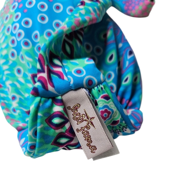 Luli Fama Vibrant Tropical Bikini Top - Sz XL - Picture 3 of 6